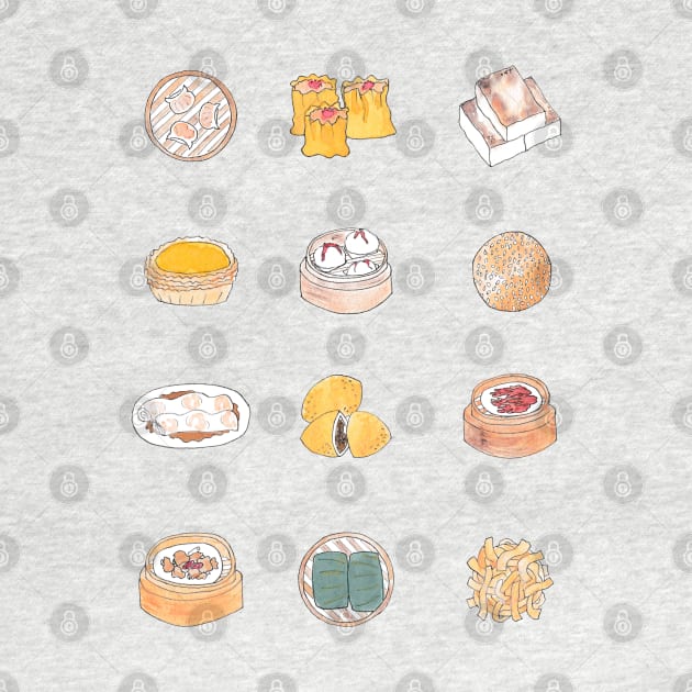 Dim Sum Icon Collage by buhloop.icons